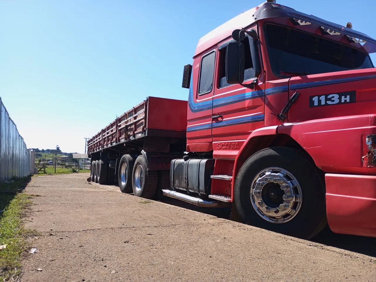 Scania 113 top line 97 caixa 6 marcha trucado com ar condicionado  - Foto 3