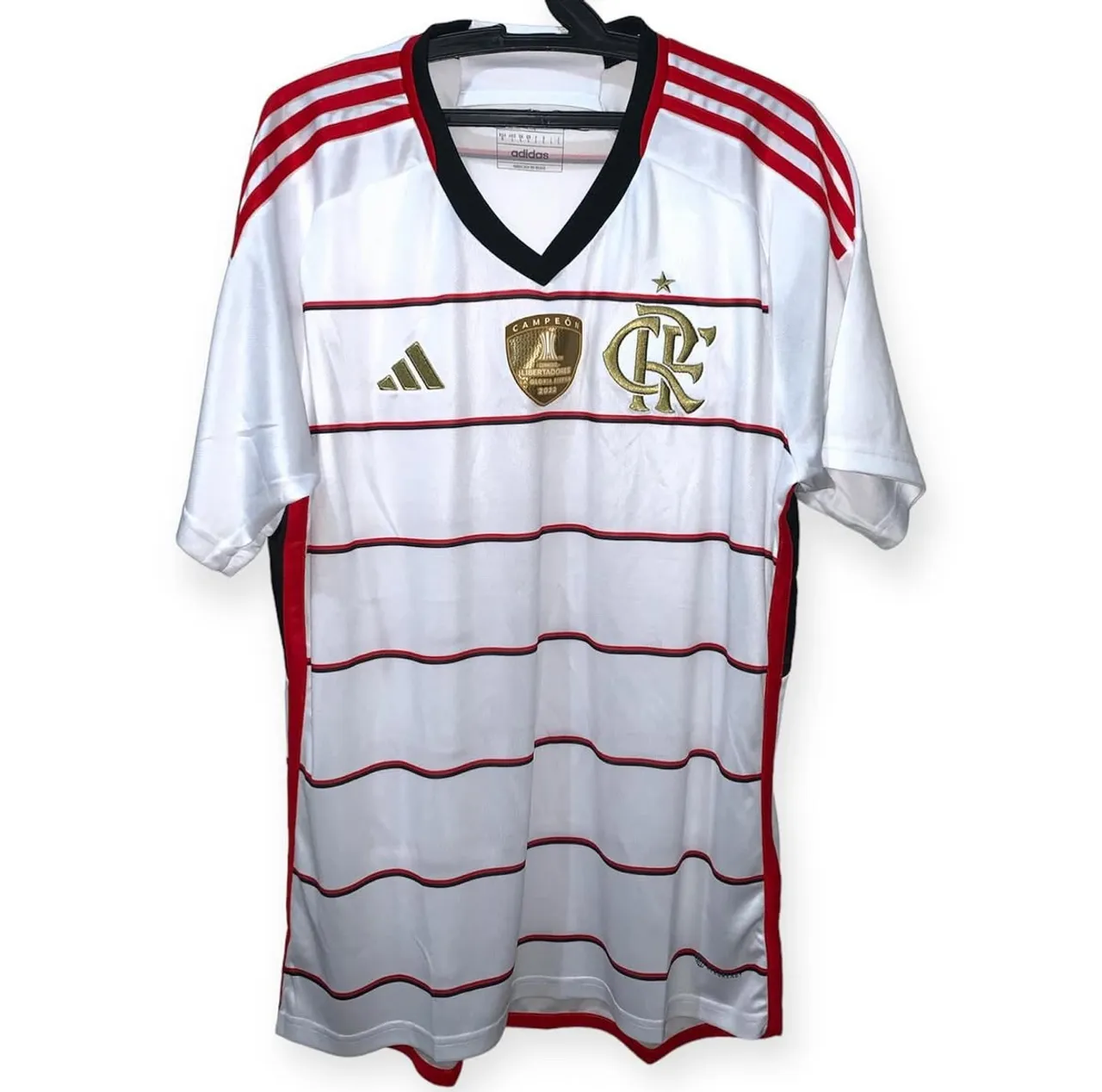 Camisa Flamengo Adidas 2023 Libertadores Campeão