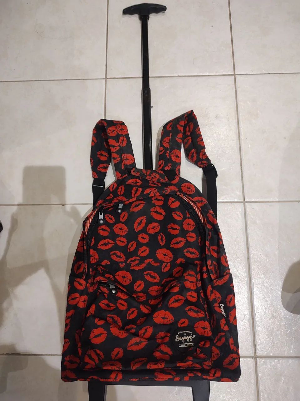 Mochila de costas e carrinho batata - Foto 3
