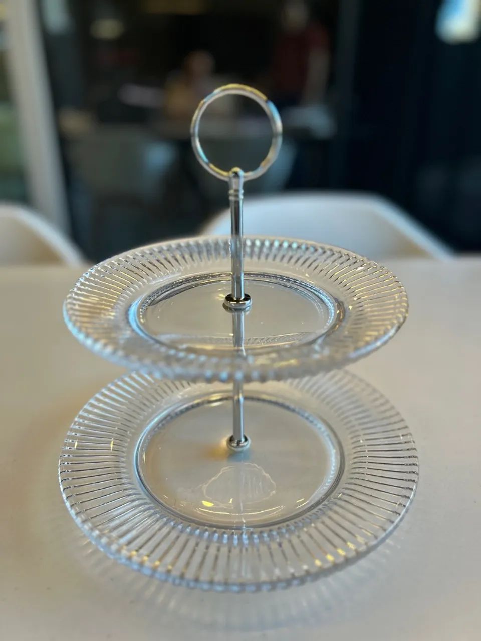 Suporte para Doces e Salgados em 2 Andares - Usado