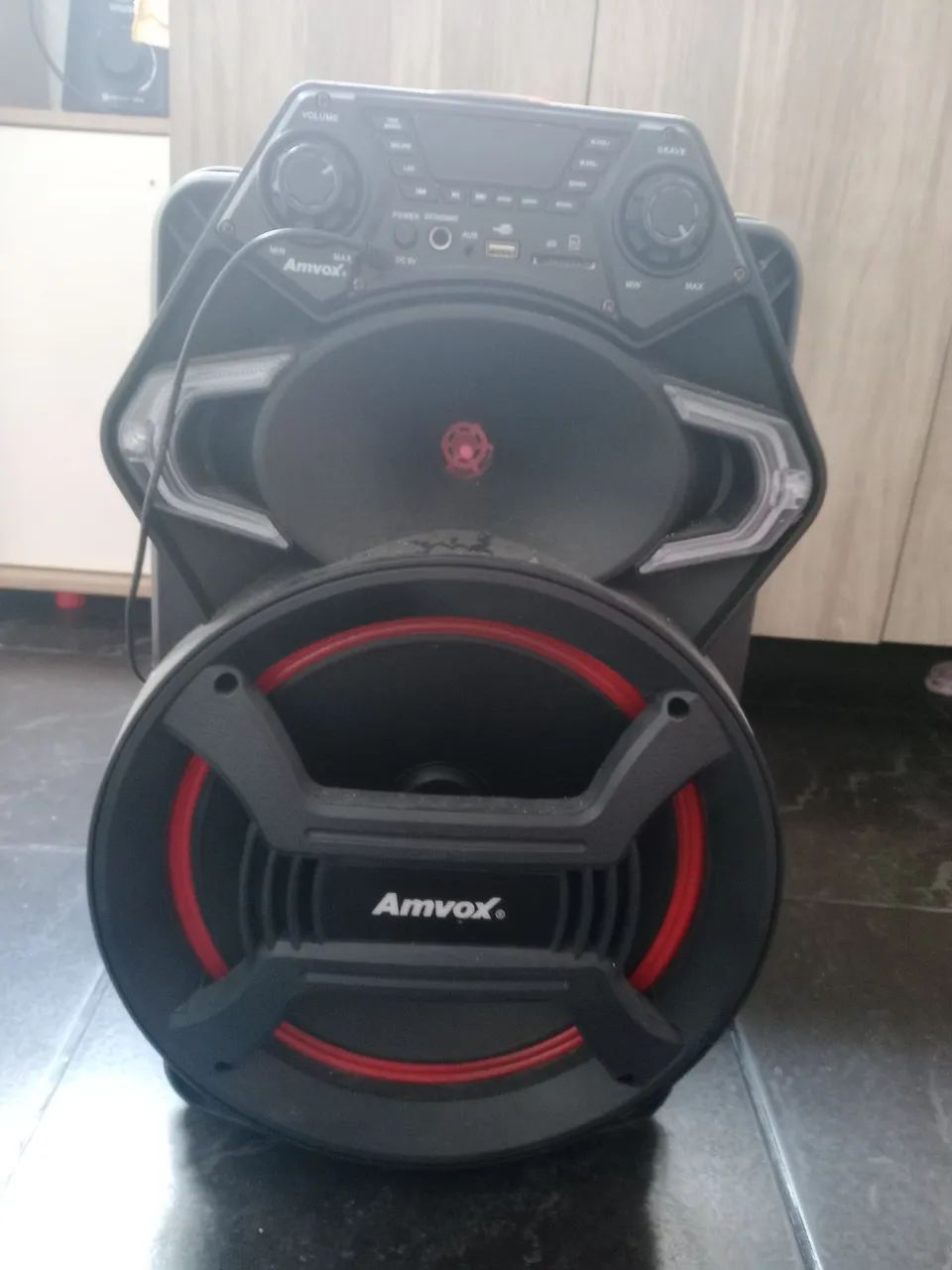 Caixa de Som Amvox Strondo II 550w - Foto 2