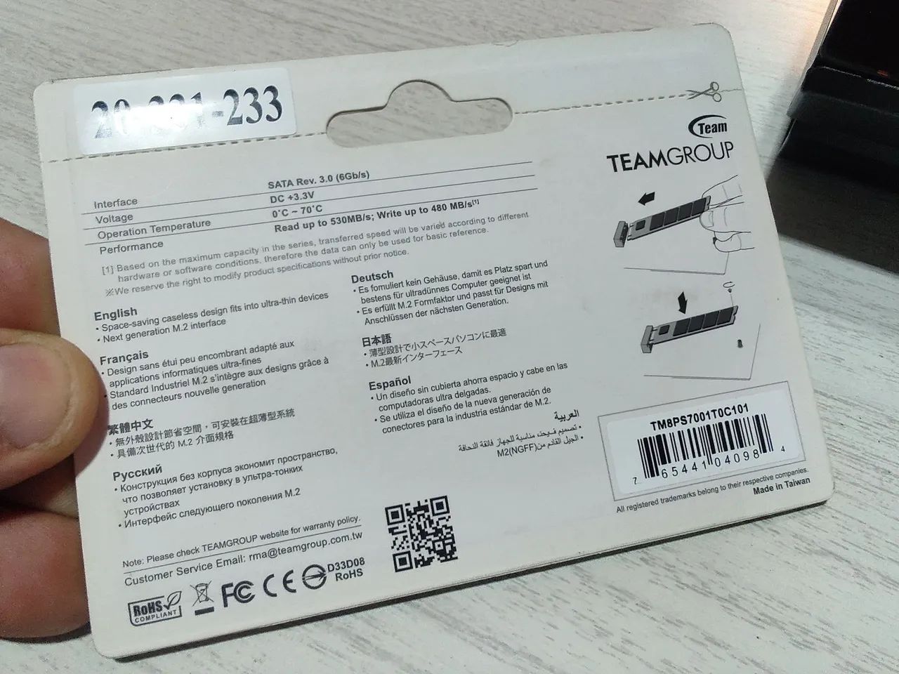 SSD M.2 Santa Team Group 1 Tera! - Foto 3