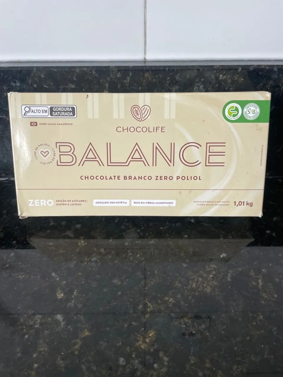 Chocolate Chocolife Branco Zero Açúcar 1,01kg
