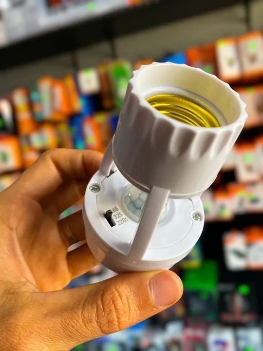 SENSOR DE PRESENÇA PARA LÂMPADA BOCAL KAPBOM KA-9865 - Foto 3