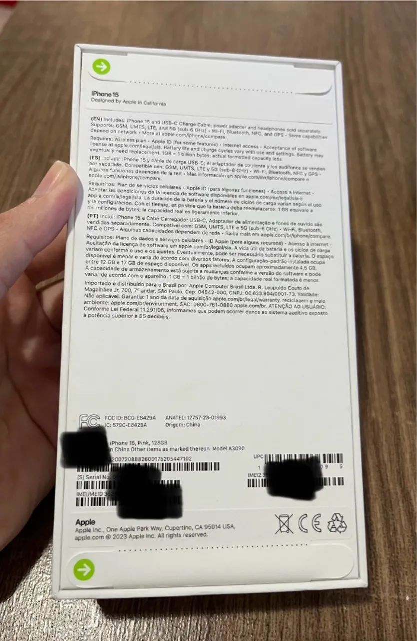 Iphone 15 128GB - Lacrado (Nacional) - Foto 2