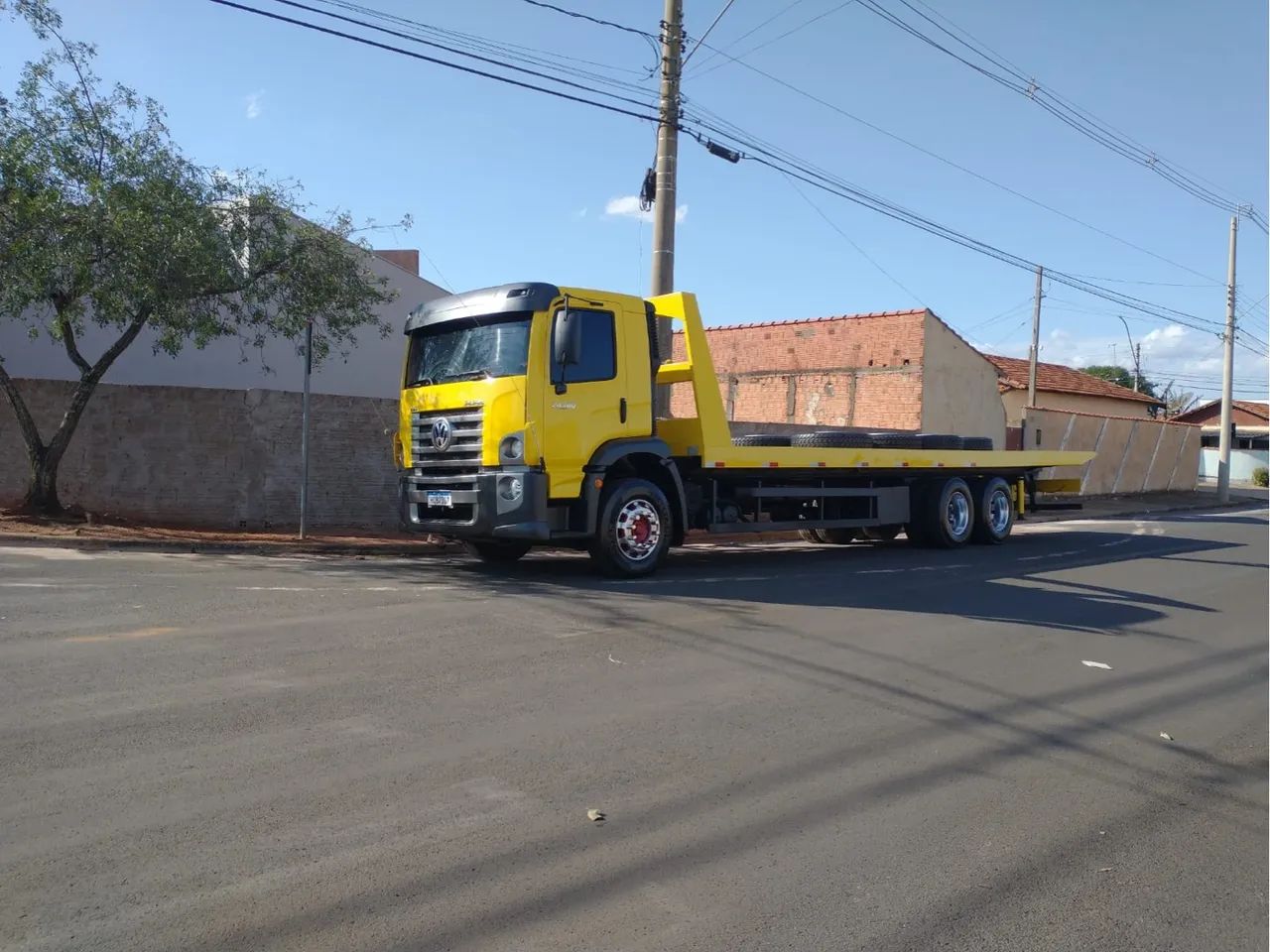 Caminhão prancha vw 24280 10.5m 