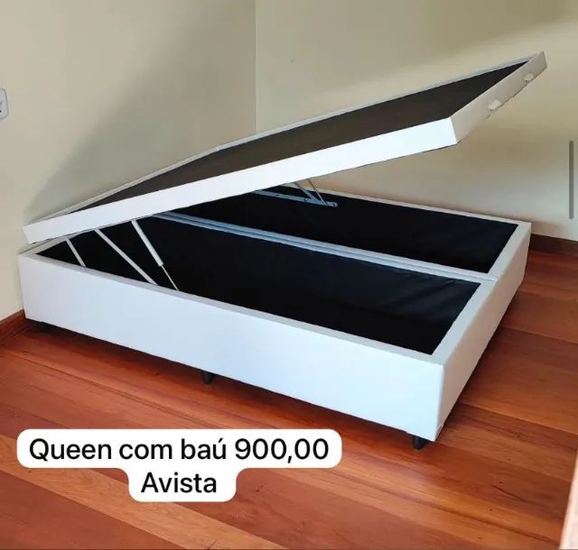 Cama Baú Queen a pronta entrega.