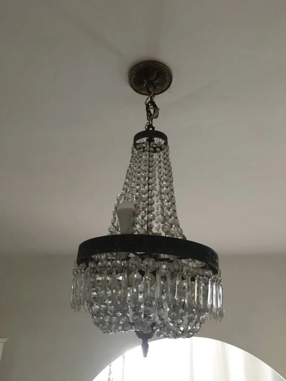 Lindo lustre de cristal - Foto 4