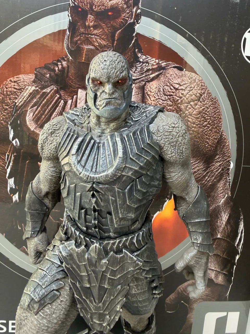 Darkseid - Iron Studios - Completo - Na caixa! Perfeito - Foto 3