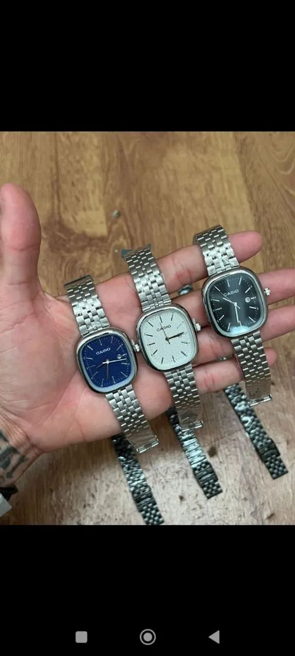 *relógio casio *<br>Primenro linha<br>Resistente d água <br>Tamnha médio<br><br>R$:55.00 ATACADO - Foto 5