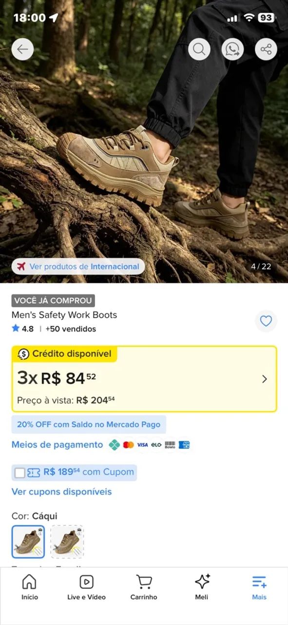 Bota para trabalhar  - Foto 5