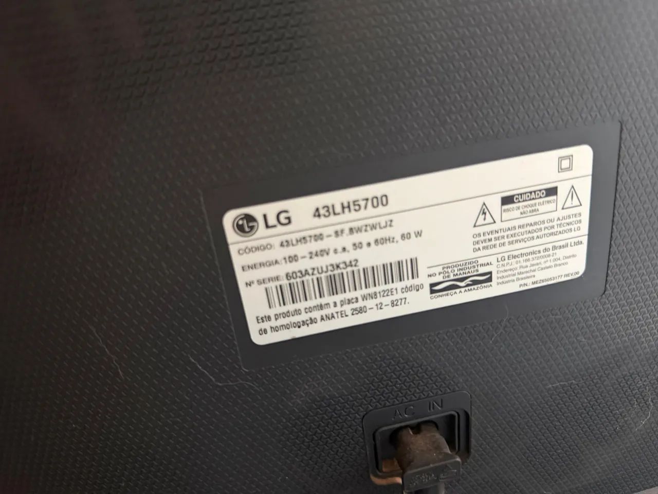 TV LG SMART 43 Polegadas muito nova  - Foto 2