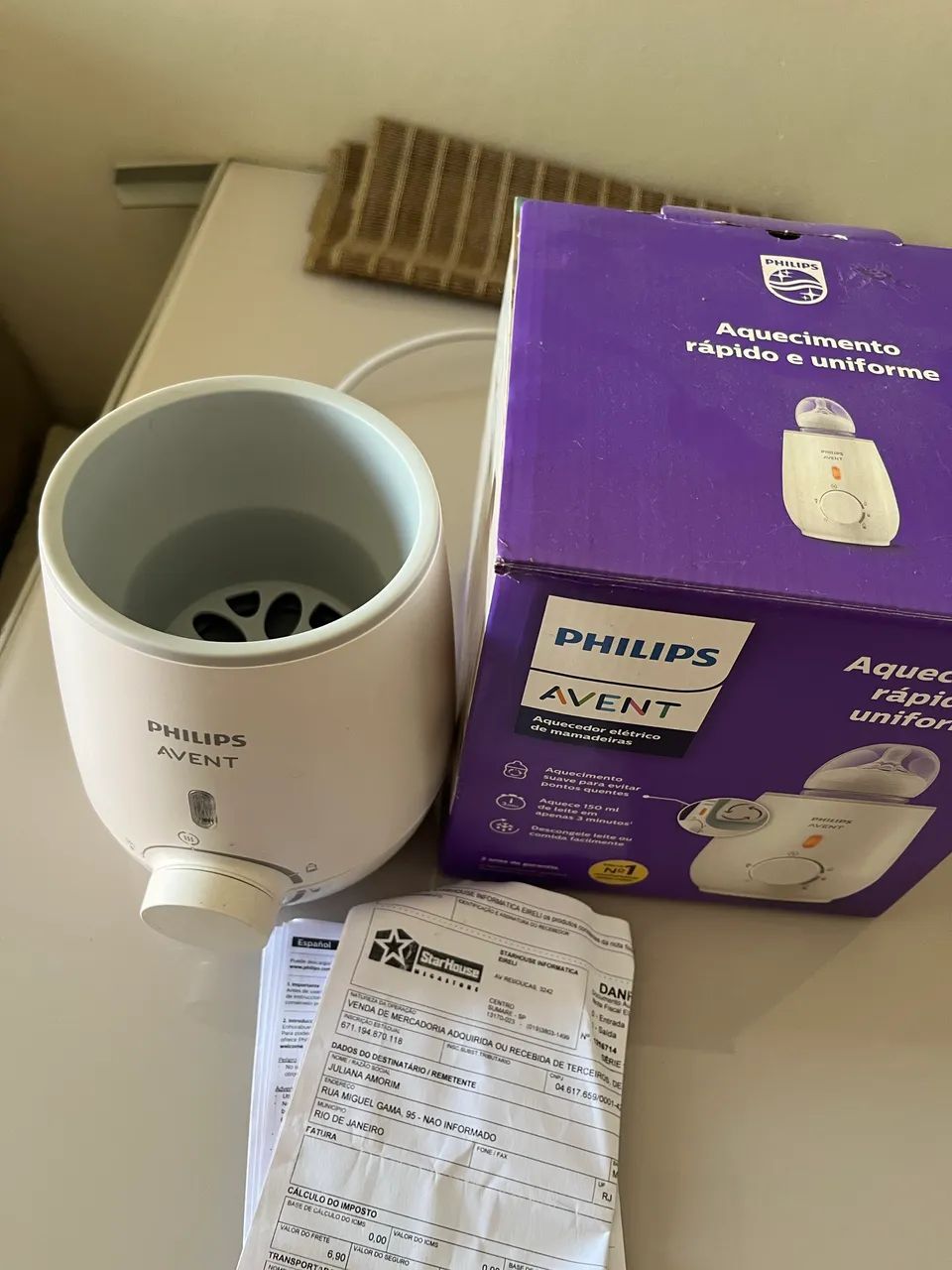 Aquecedor de mamadeira Philips Avent - Foto 2