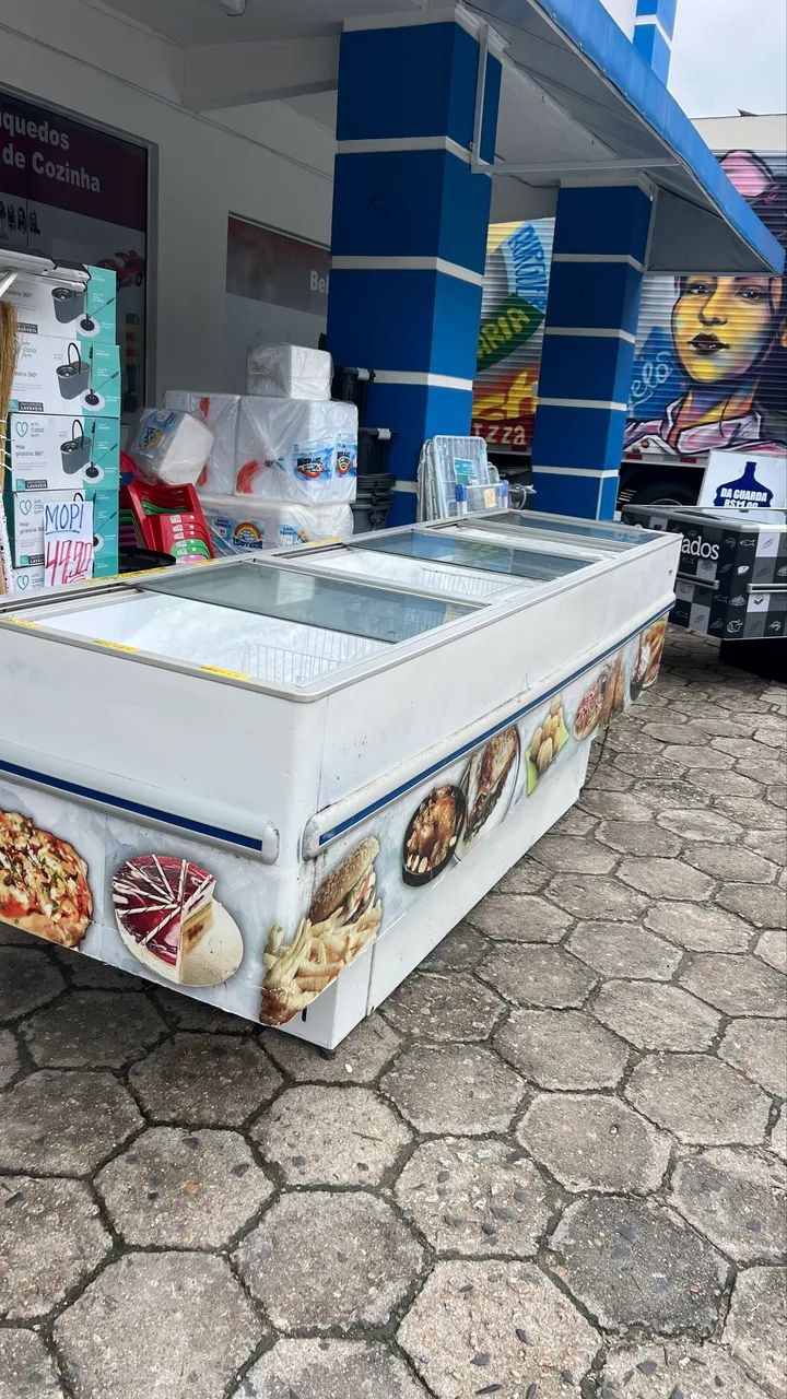 Freezer Ilha para congelados 