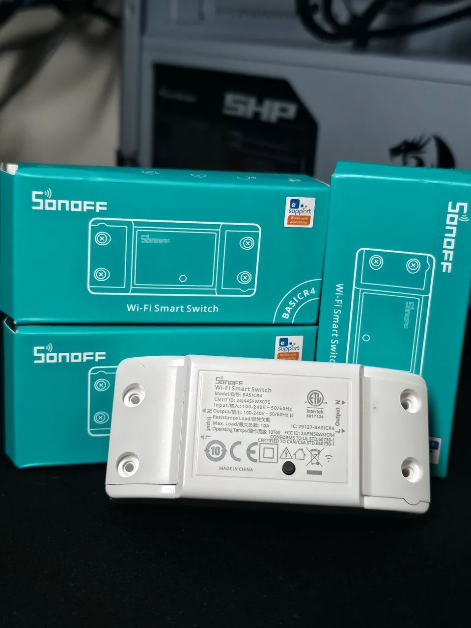 Interruptor Wifi Sonoff Basic R4 Magic Switch Mode Alexa - Foto 2