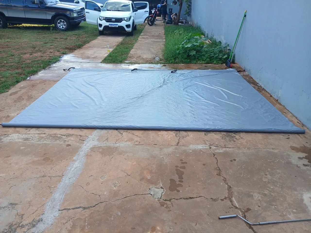 Toldo retrátil COMPLETO - Foto 2