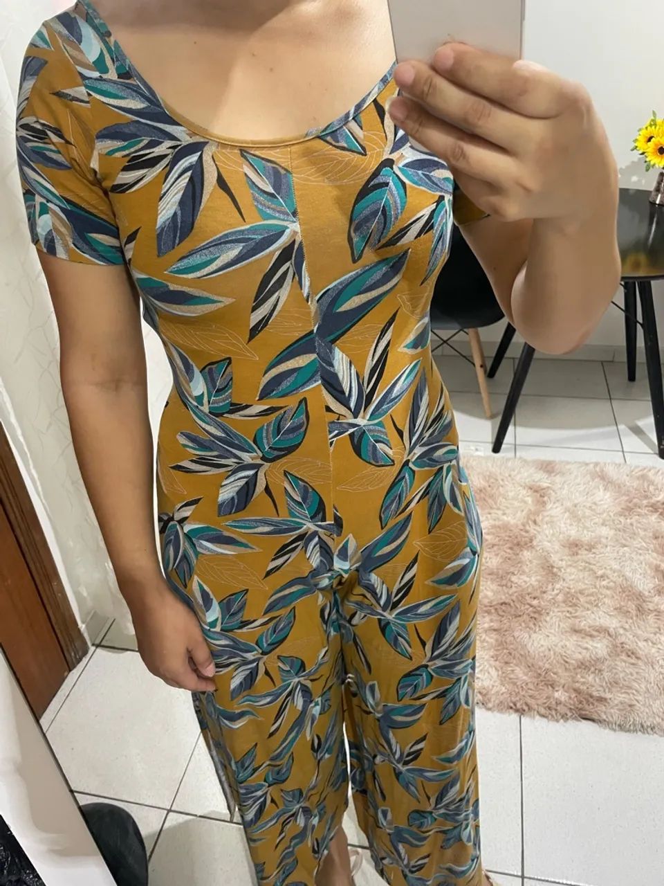Macacão estampado