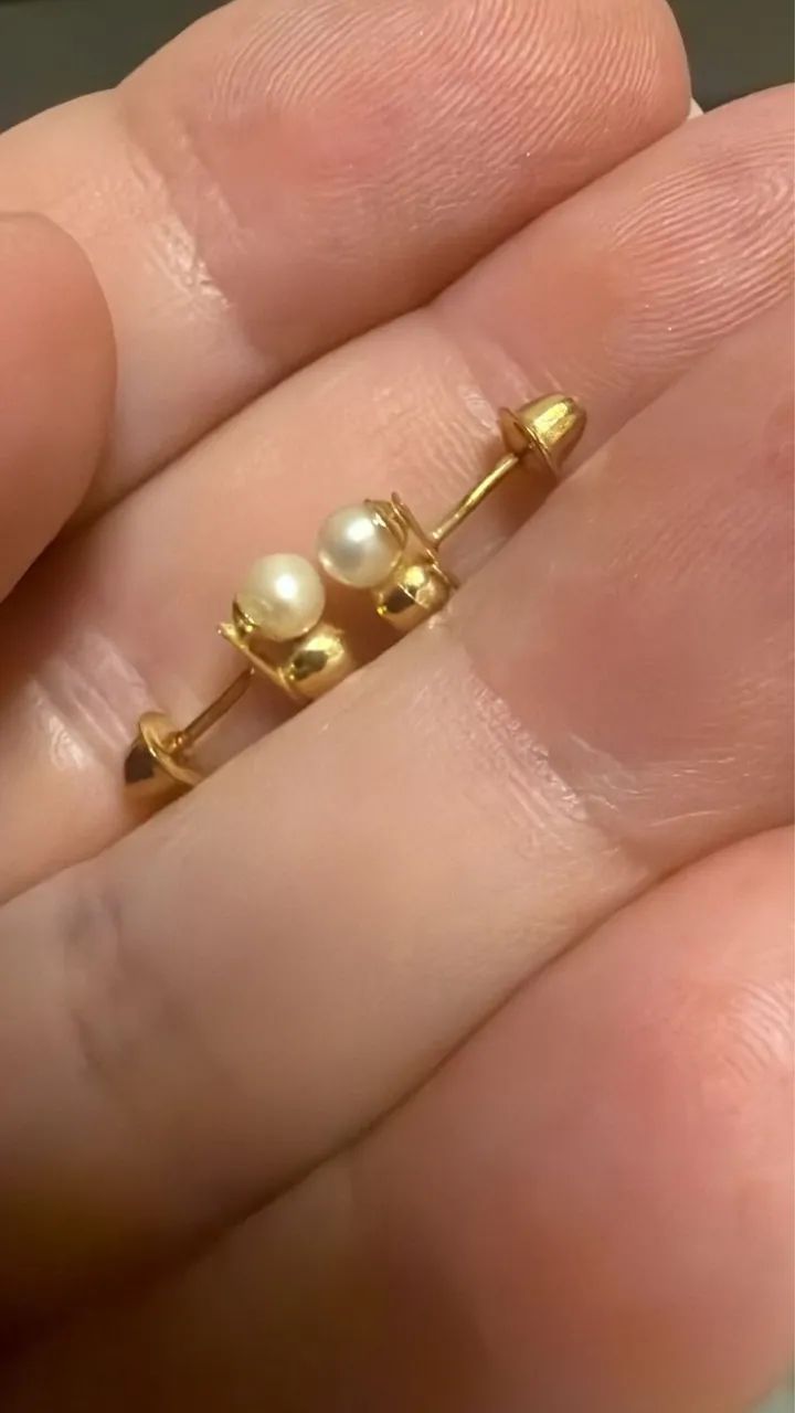 Brinco ouro 18k OPORTUNIDADE!!! - Foto 2