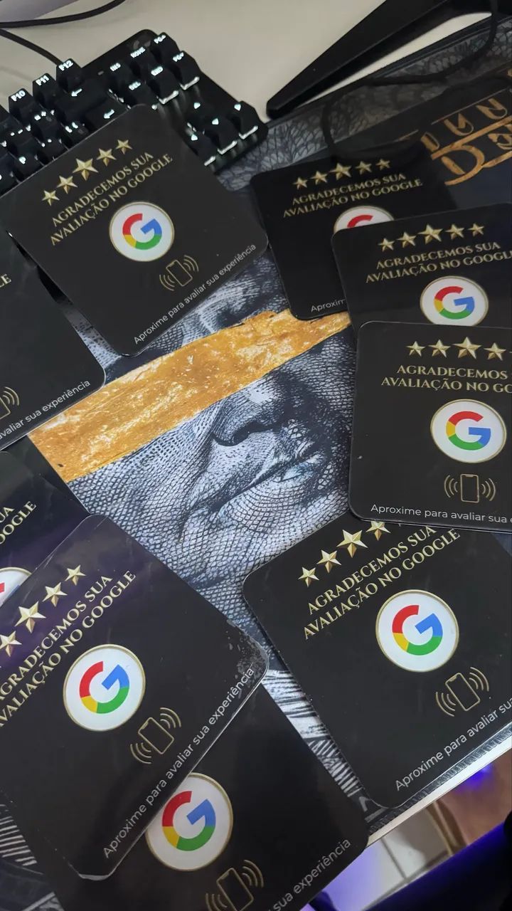 Plaquinha de avaliação Google  - Foto 5