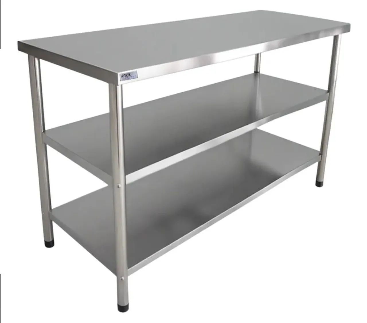 Mesa bancada aço inox  - Foto 3