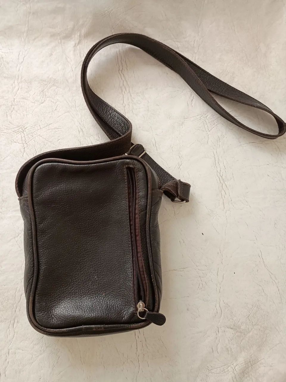 Bolsa de couro tiracolo  - Foto 2