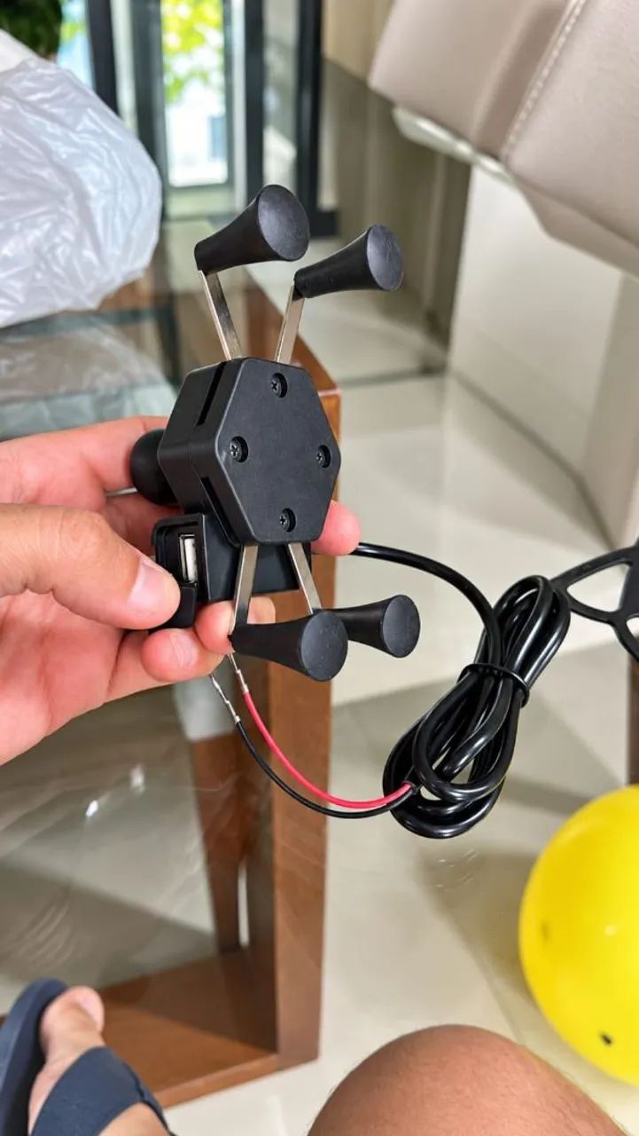 Suporte de celular com GPS articulado para Moto   - Foto 4