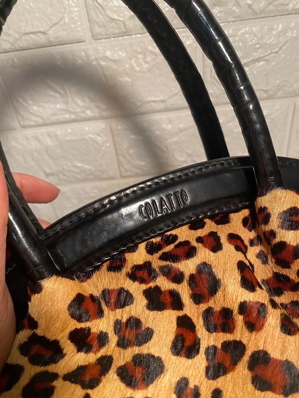 Bolsa de mão Collato em couro legítimo - Foto 4