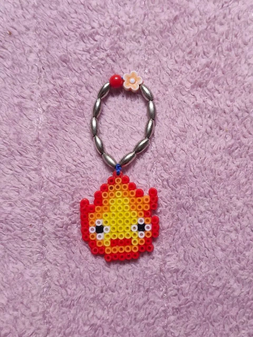 Chaveiro Calcifer - Howls Moving Castle (O castelo - Foto 2