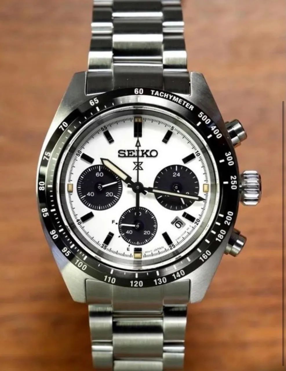 Relógio Seiko Prospex Speedtimer Panda Novo  - Foto 4