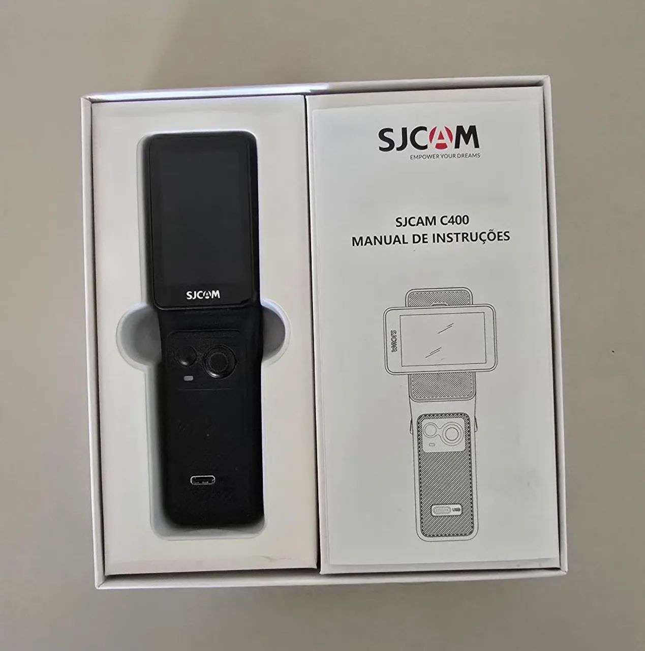 SJCAM C400 4K Modular 3 em 1 | Zerada - Foto 3