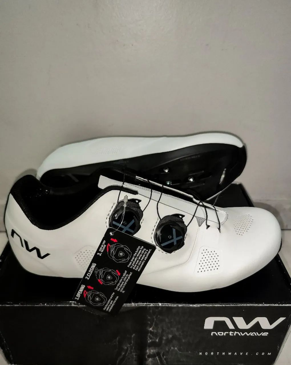 Sapatilha ciclismo Road Northwave Carbon - Calçados Esportivos