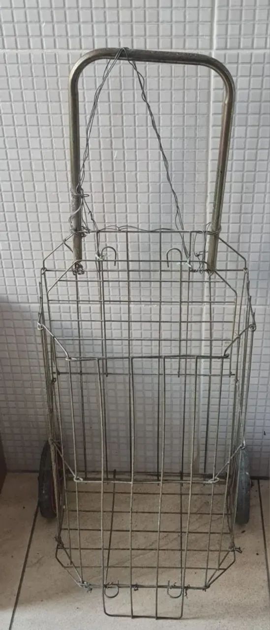 CARRINHO DE FEIRA PARA COMPRAS! MUITO BOM!!