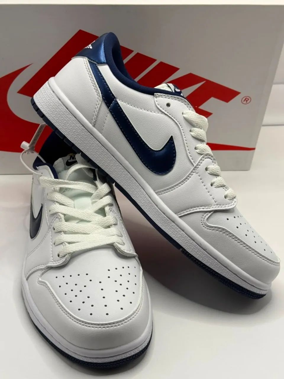 Air jordan 1 Low tam 40 branco - Foto 2