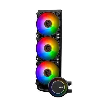 MSI MAG Water Cooler Coreliquid E360, ARGB, AMD / Intel - Preto, Lacrado
