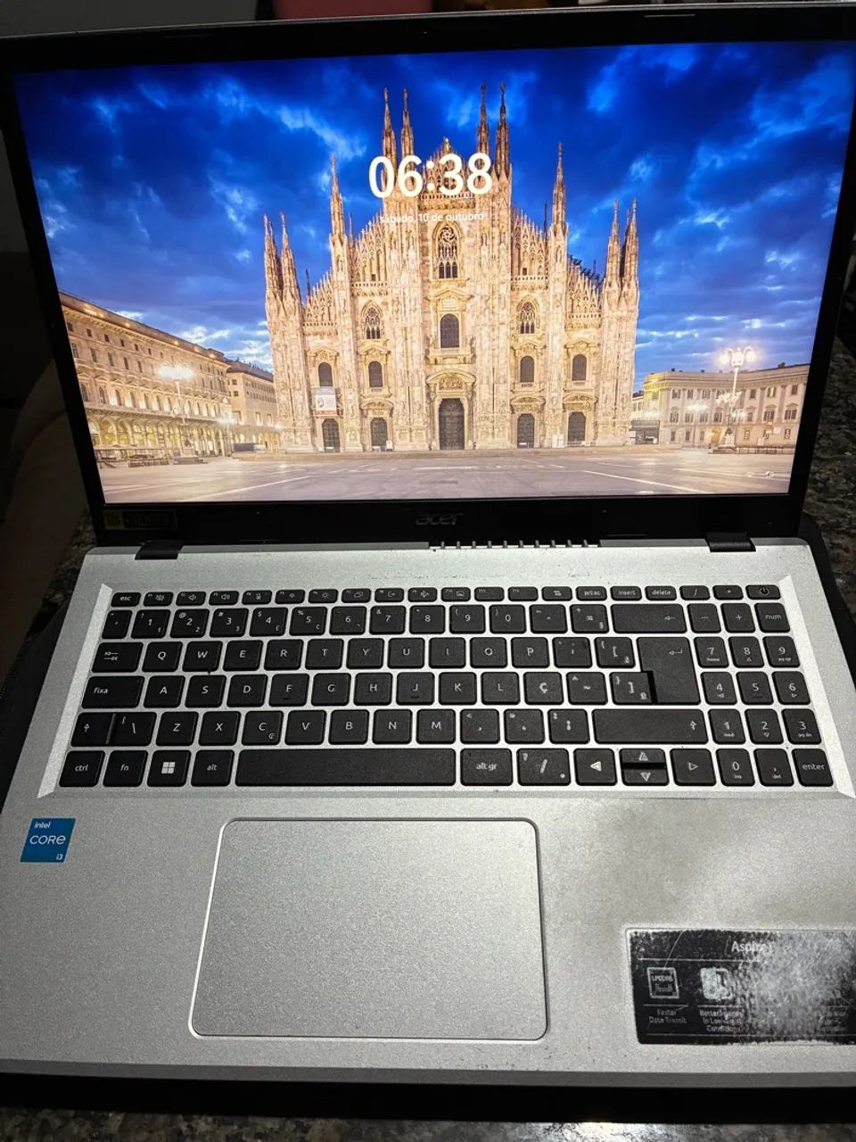 VENDO NOTEBOOK ACER ASPIRE 3