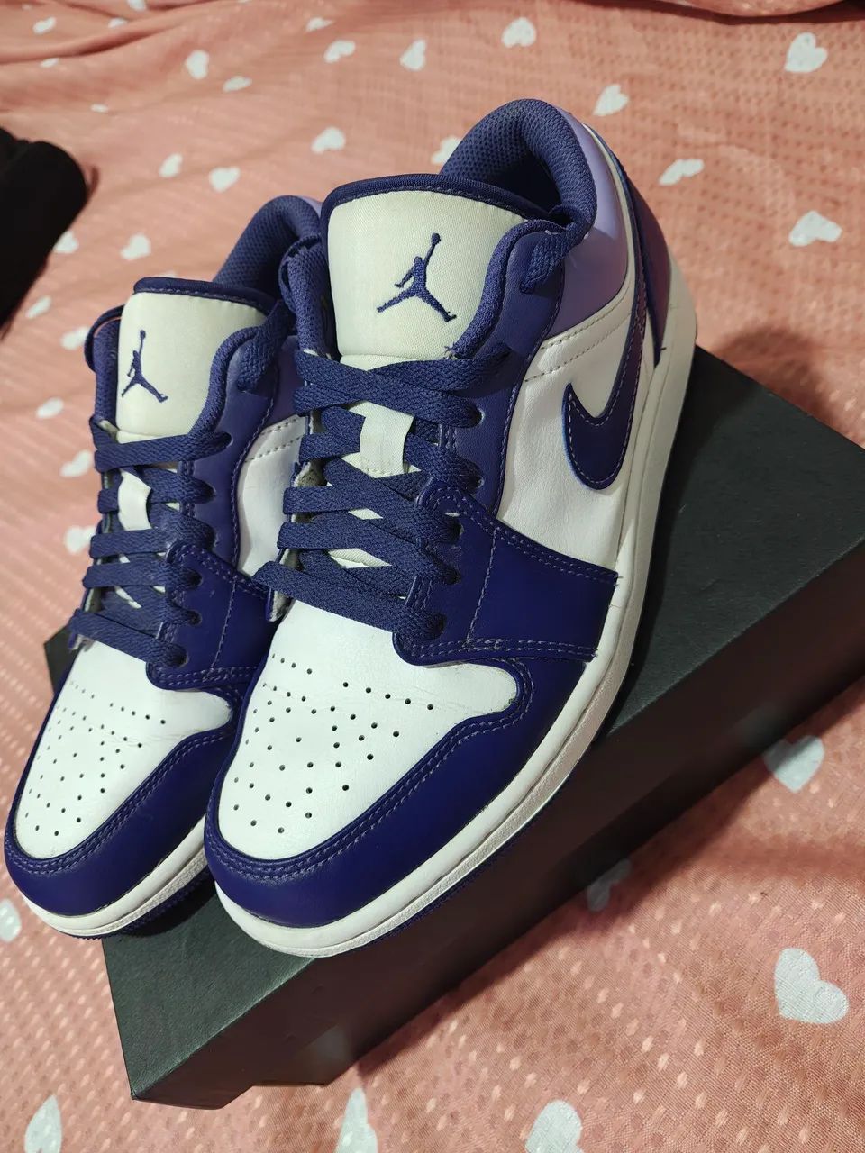 Jordan 1 Low Purple 40