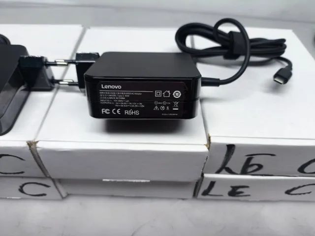 Fonte Notebook tipo C 65W Lenovo  - Foto 3