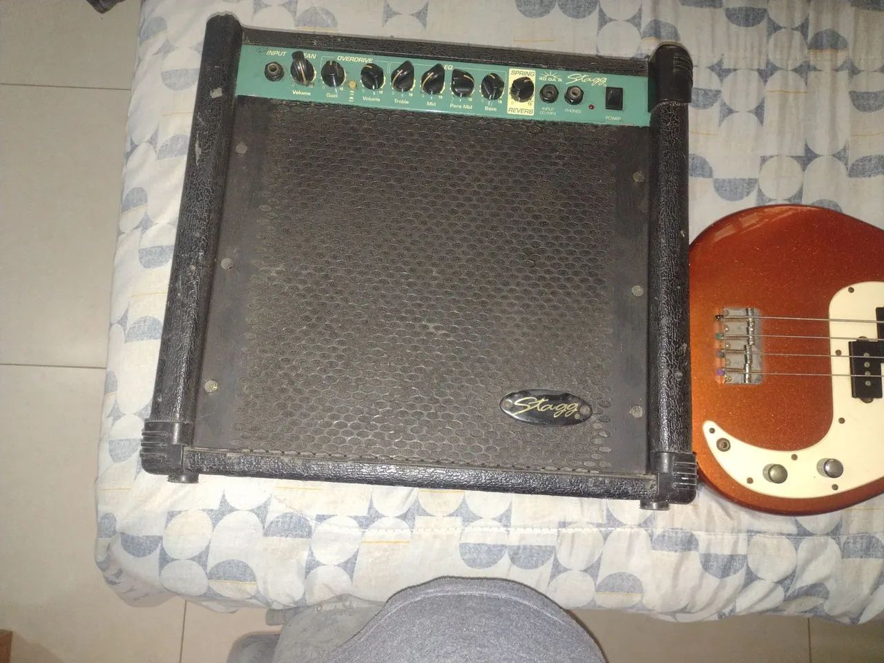 Contra baixo e cubo no combo barato  - Foto 5