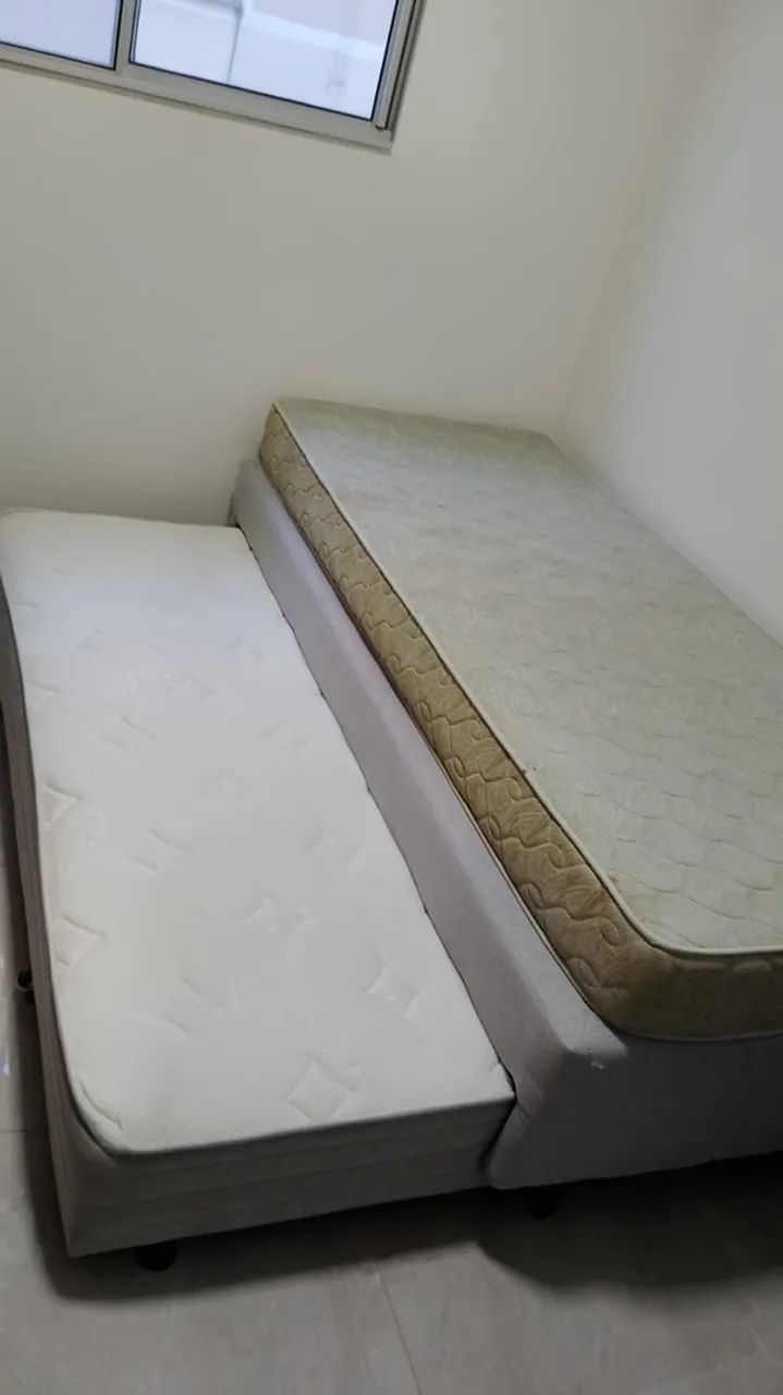 Cama com bicama e colchões  - Foto 3