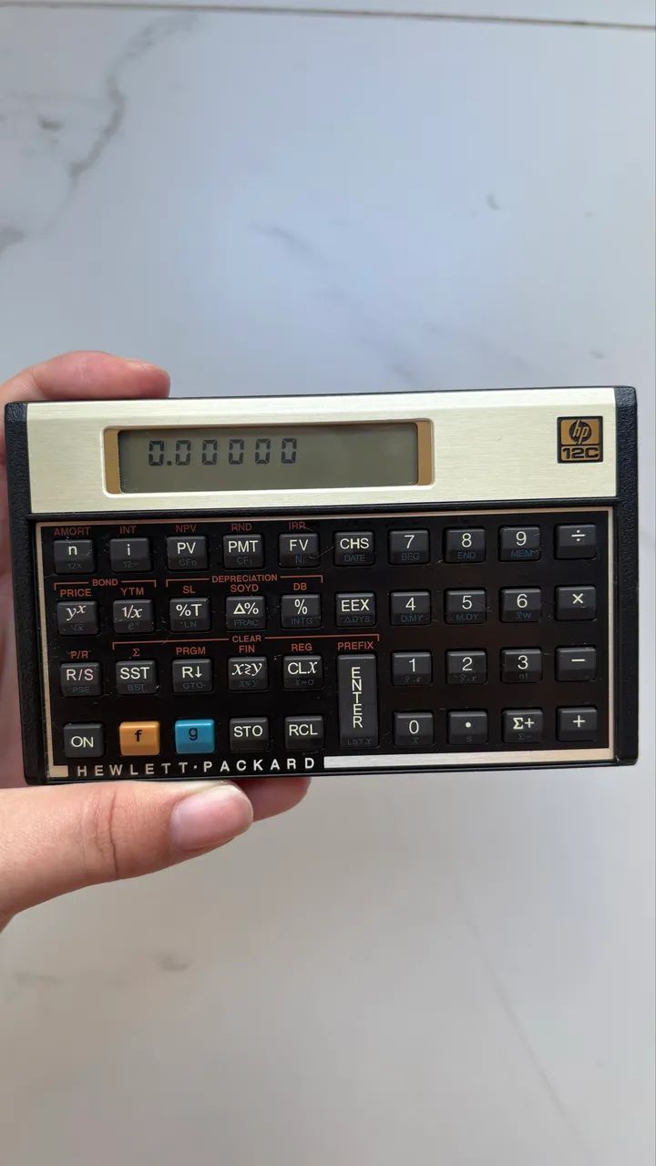 Calculadora Hp 12C Gold