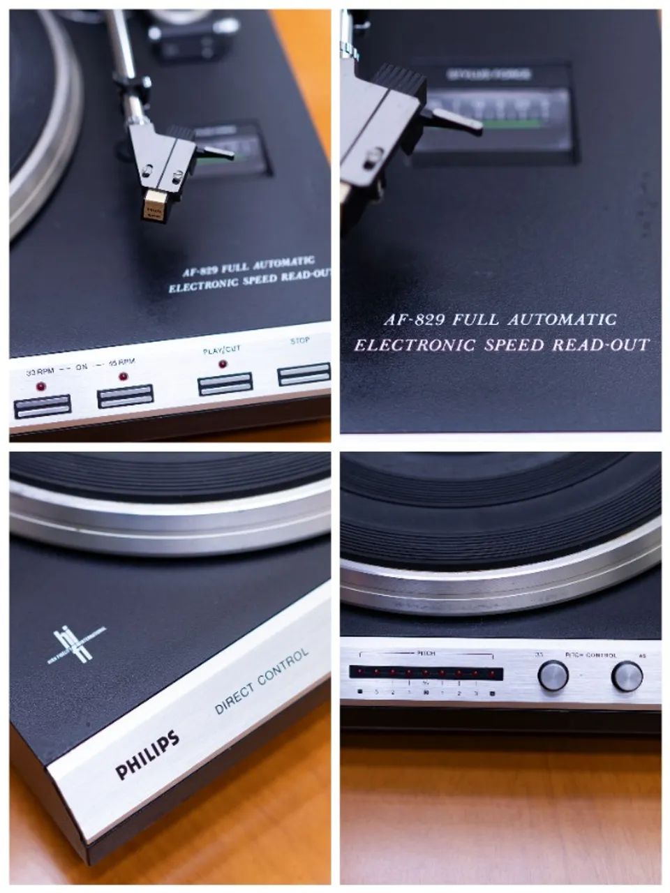 Toca-discos Philips AF-829 (1980) - DIRECT CONTROL - Foto 5