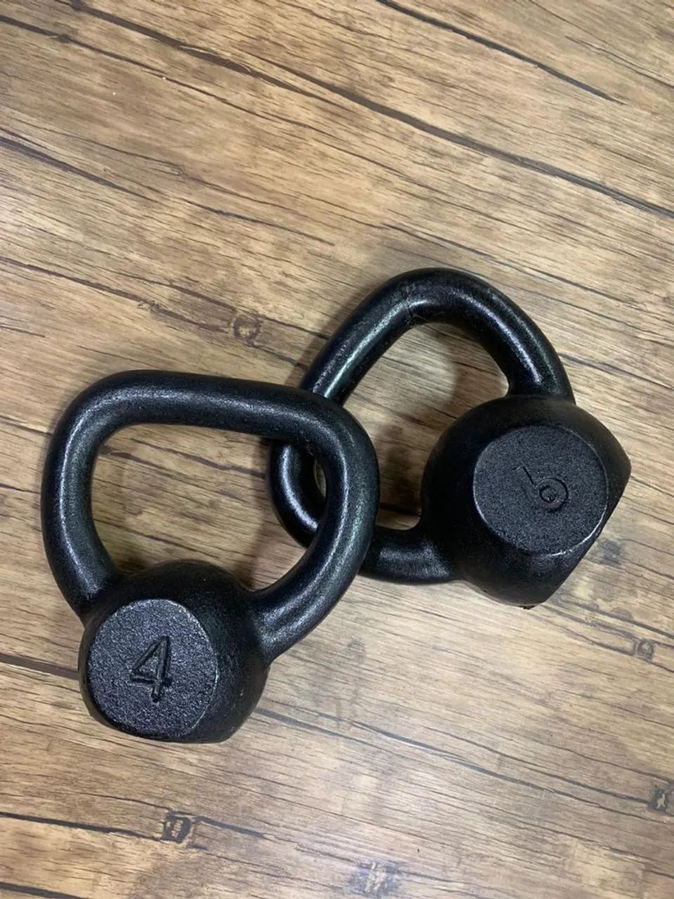 Kettlebell ferro pintado novo - Foto 3