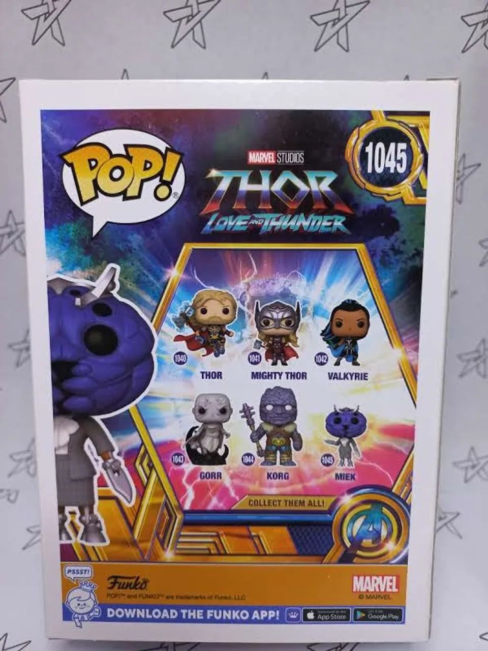 FUNKO POP ORIGINAL MIEK / THOR LOVE THUNDER / N1045 - Foto 2