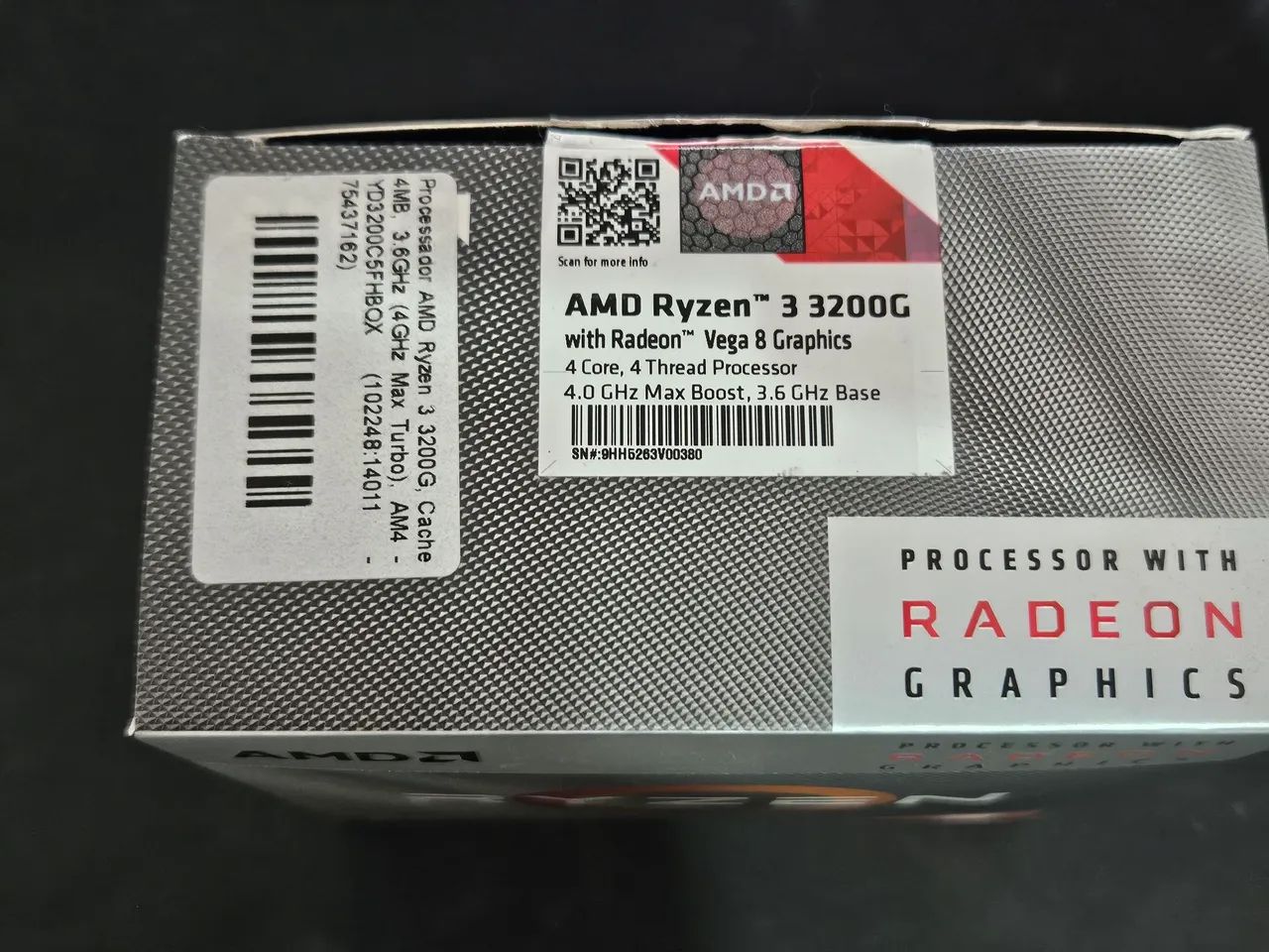 Processador Ryzer 3 3 3200g - Ótimo estado - Foto 2