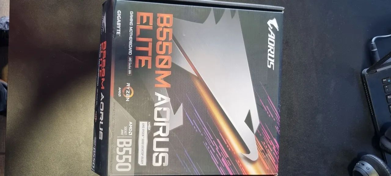 Placa mae B550 perfeita 