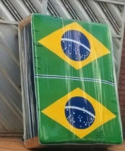 Cama box casal da Seleção Brasileira 