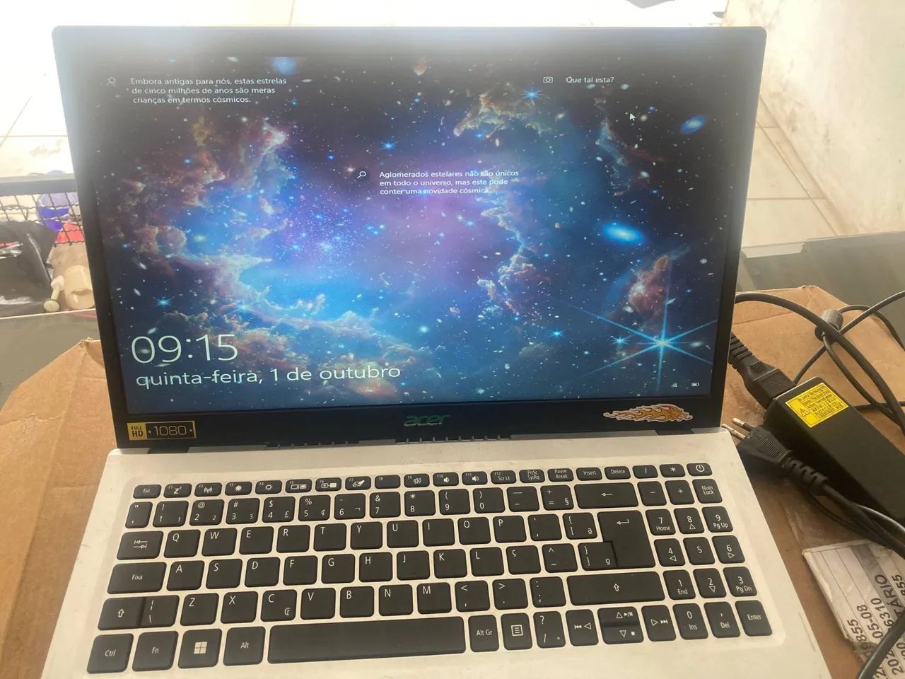 Notebook Acer Aspire 3 / Intel Core i3 11ª Gen /CAIXA E NF / SSD  / Tela  Full HD - Foto 5