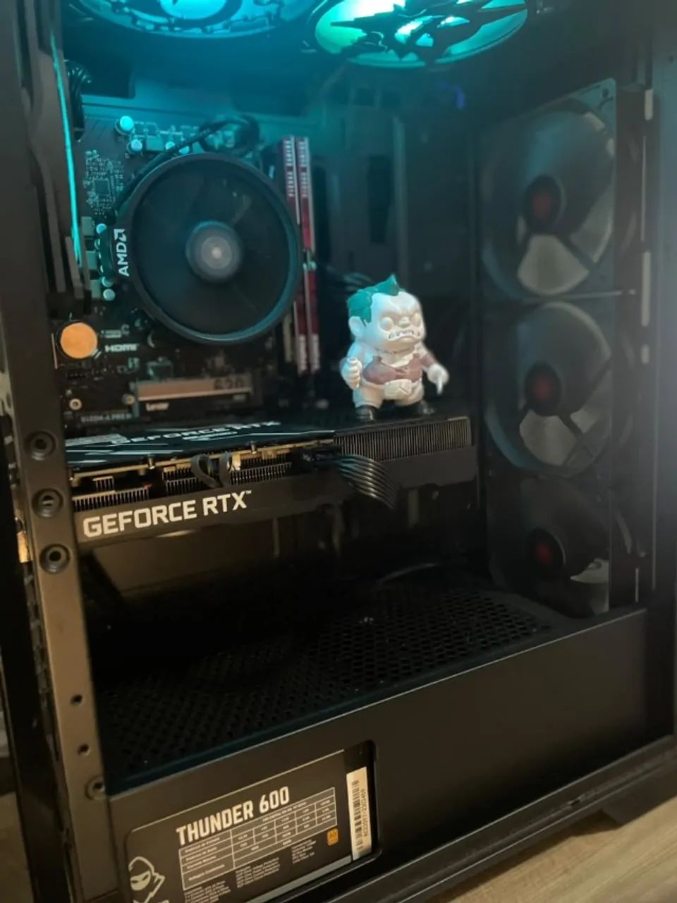 PC Gamer Ryzen 5 5600 e RTX 3060 12gb - Foto 3