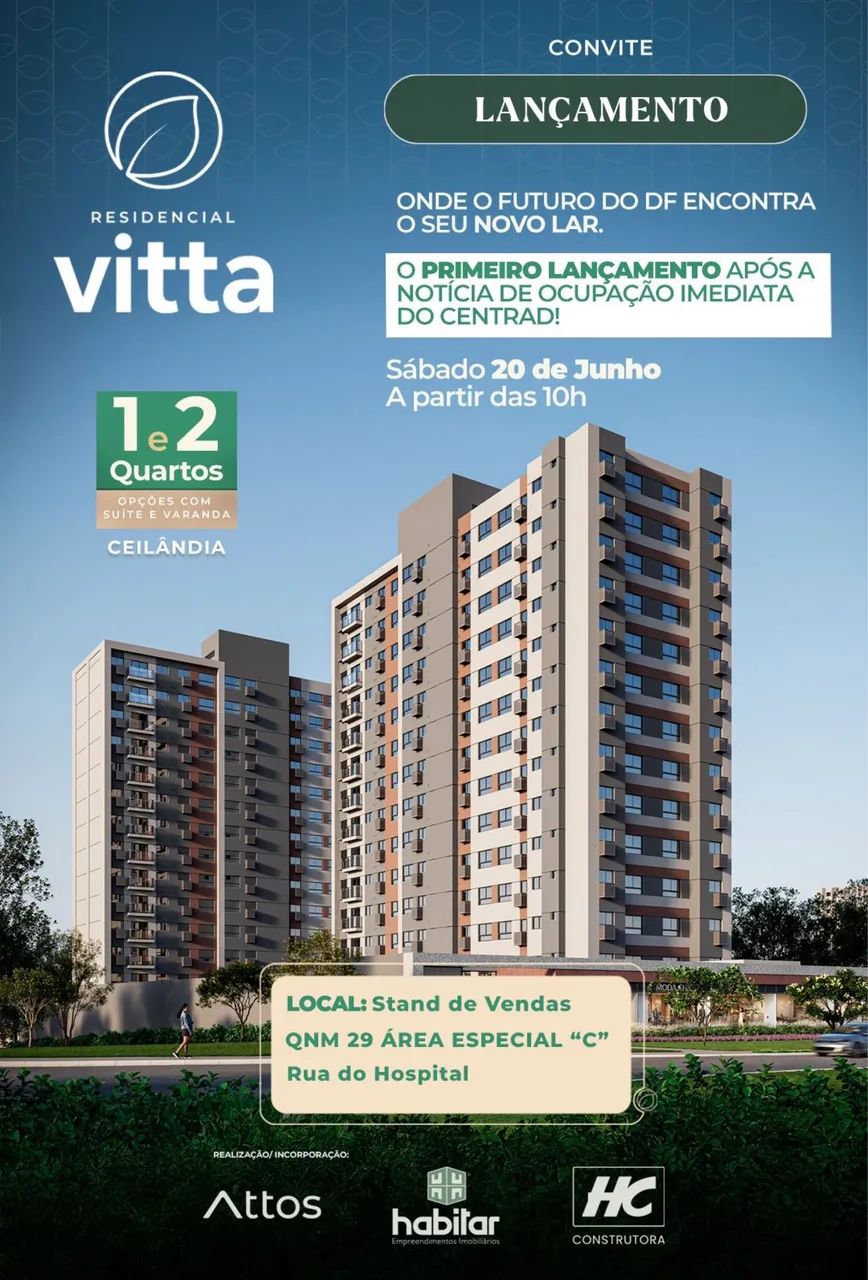 Lançamento | Aptos 1 e 2 Quartos | A partir de R$ 232 mil - Foto 4