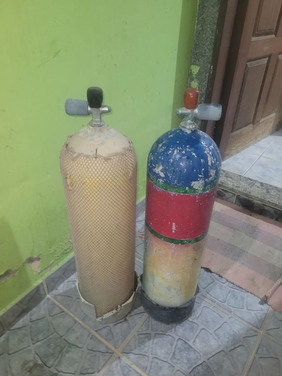 Cilindro de mergulho 